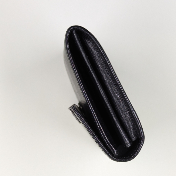 Prada Black Safiano Leather Coin Case w/Logo Plate - Picture 4 of 11